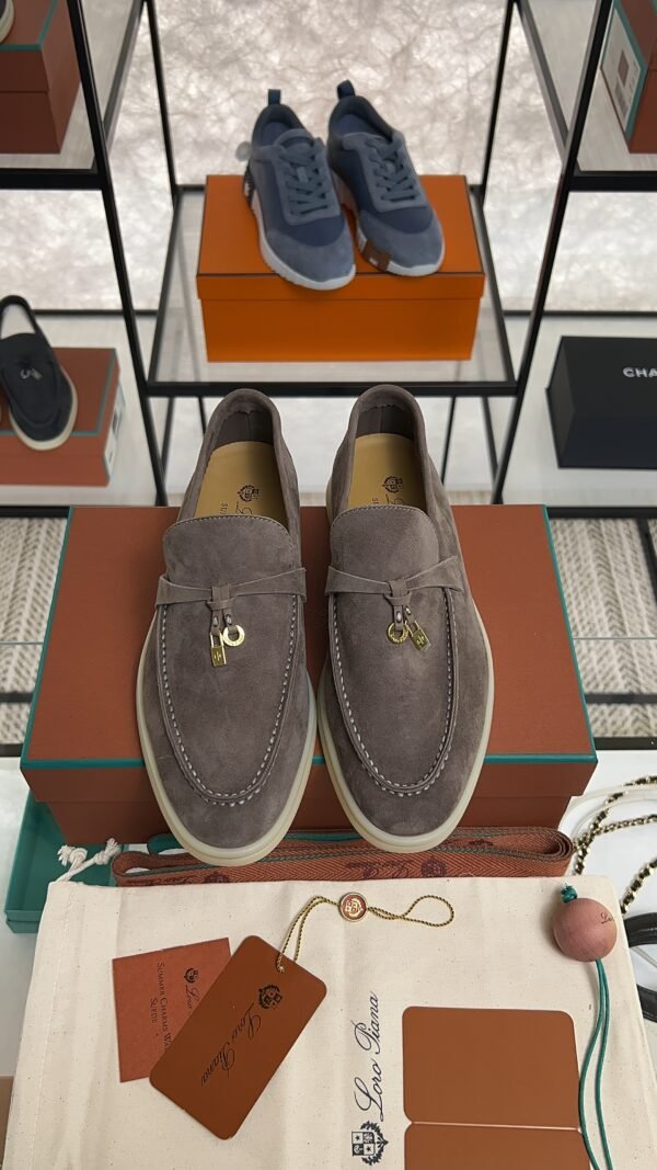 Loro Piana Summer Charms Walk Loafer Antique Brown (HF69)