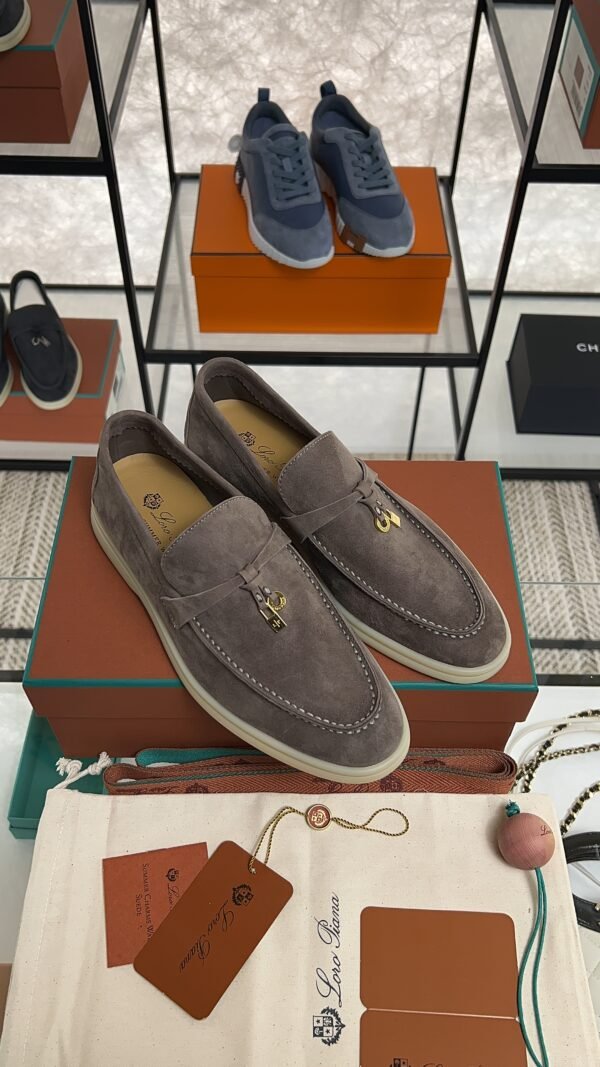 Loro Piana Summer Charms Walk Loafer Antique Brown (HF69)