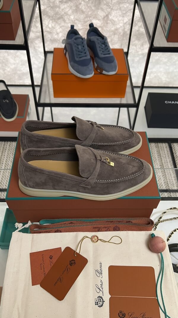 Loro Piana Summer Charms Walk Loafer Antique Brown (HF69)