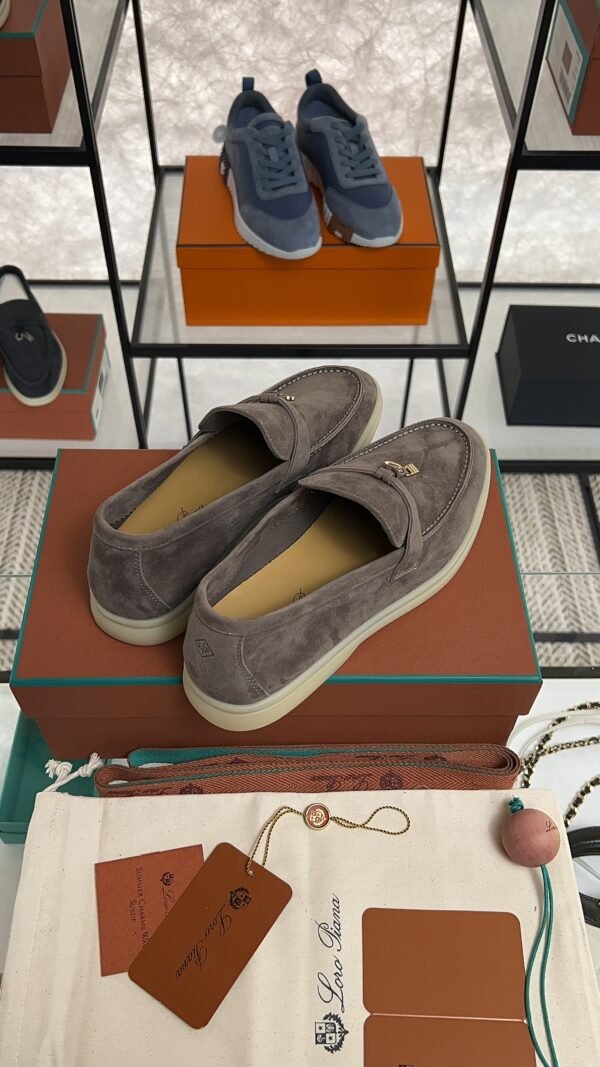 Loro Piana Summer Charms Walk Loafer Antique Brown (HF69)