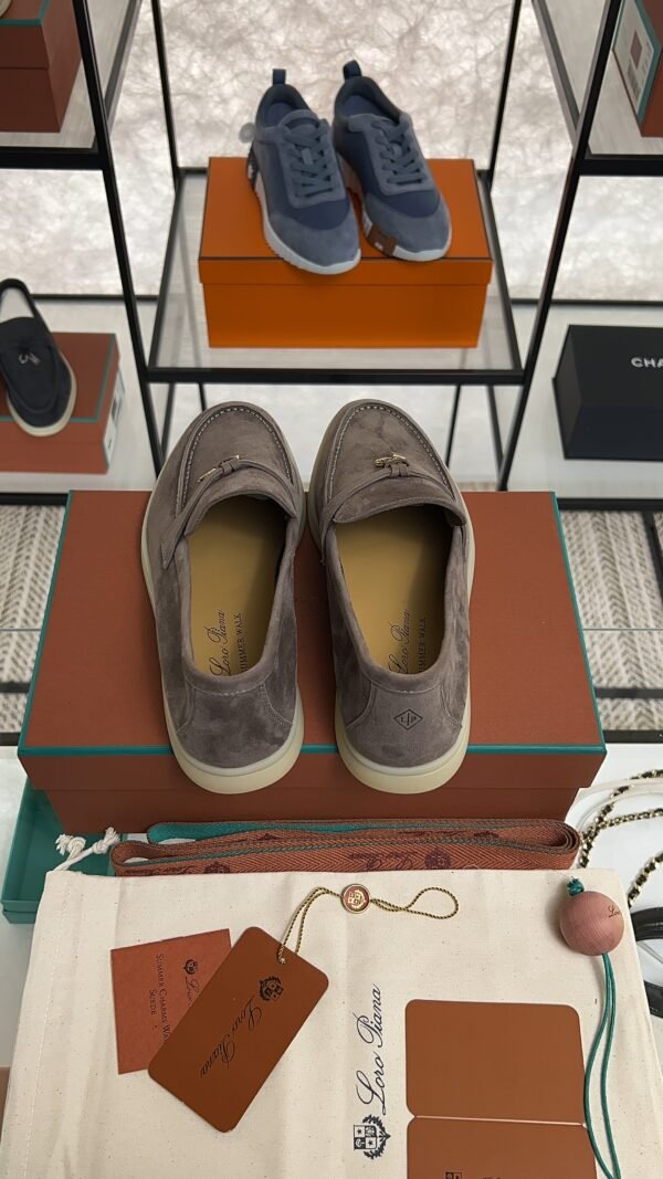Loro Piana Summer Charms Walk Loafer Antique Brown (HF69)