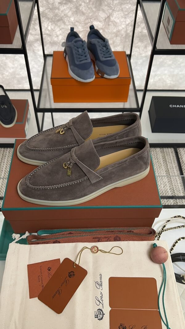Loro Piana Summer Charms Walk Loafer Antique Brown (HF69)