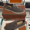 Loro Piana Summer Charms Walk Loafer Antique Brown (HF69)
