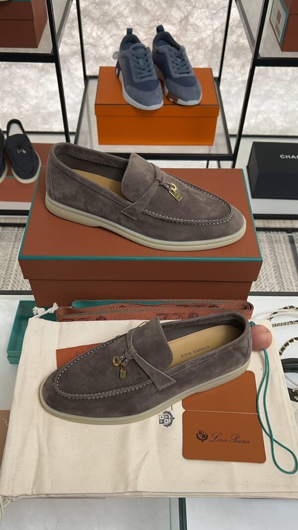 Loro Piana Summer Charms Walk Loafer Antique Brown (HF69)