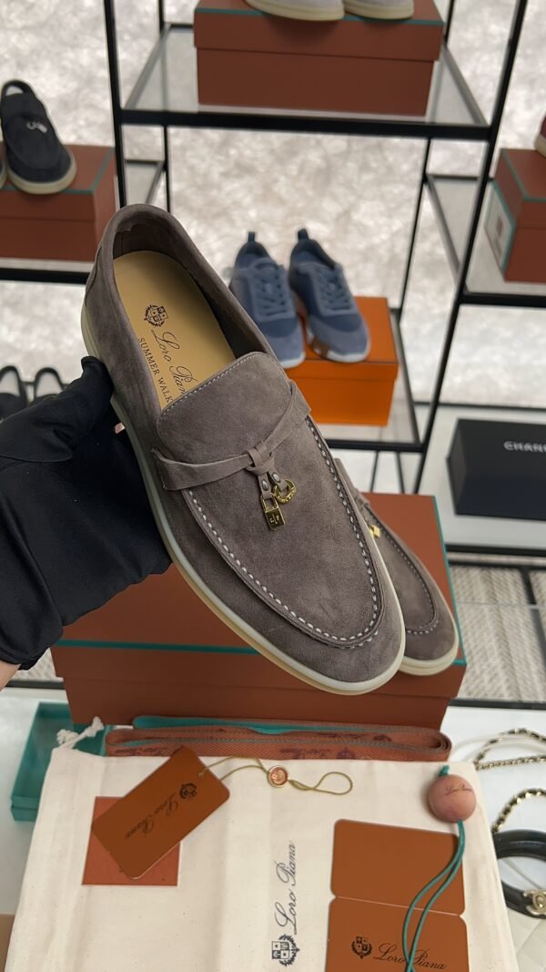 Loro Piana Summer Charms Walk Loafer Antique Brown (HF69)