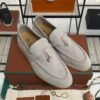 Loro Piana Summer Charms Walk Loafer Light beige
