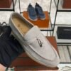 Loro Piana Summer Charms Walk Loafer Light beige