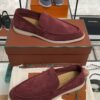 Loro Piana Summer Walk Loafer Men Dried Red (R0DV)