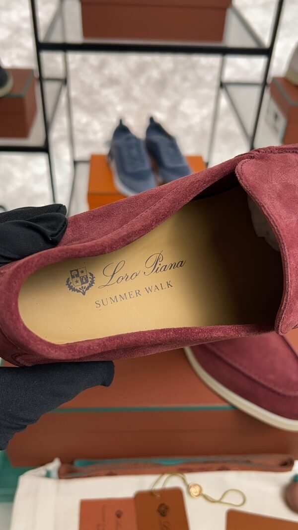 Loro Piana Summer Walk Loafer Men Dried Red (R0DV)