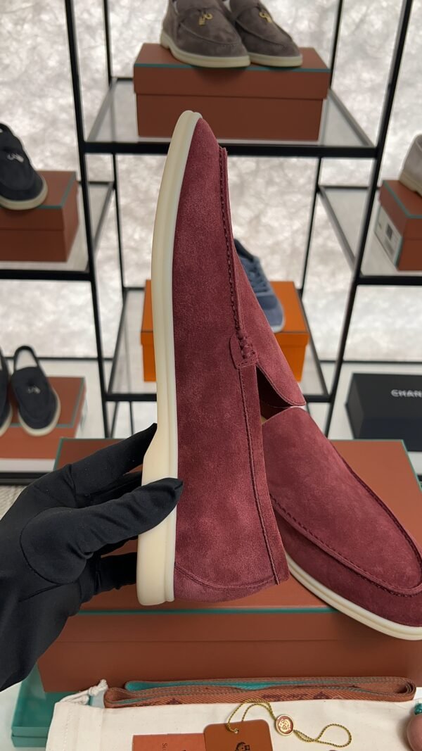 Loro Piana Summer Walk Loafer Men Dried Red (R0DV)