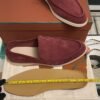 Loro Piana Summer Walk Loafer Men Dried Red (R0DV)