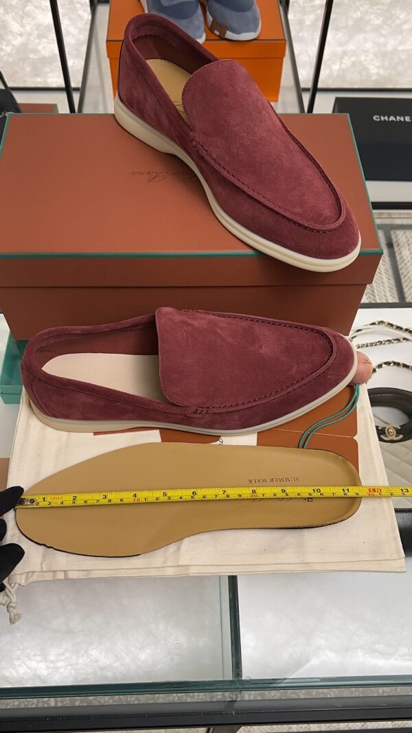 Loro Piana Summer Walk Loafer Men Dried Red (R0DV)
