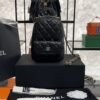 Chanel Mini Black Caviar Classic Backpack