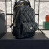Chanel Mini Black Caviar Classic Backpack