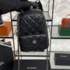 Chanel Mini Black Caviar Classic Backpack