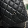 Chanel Mini Black Caviar Classic Backpack