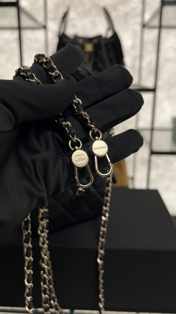 Chanel Mini Black Caviar Classic Backpack
