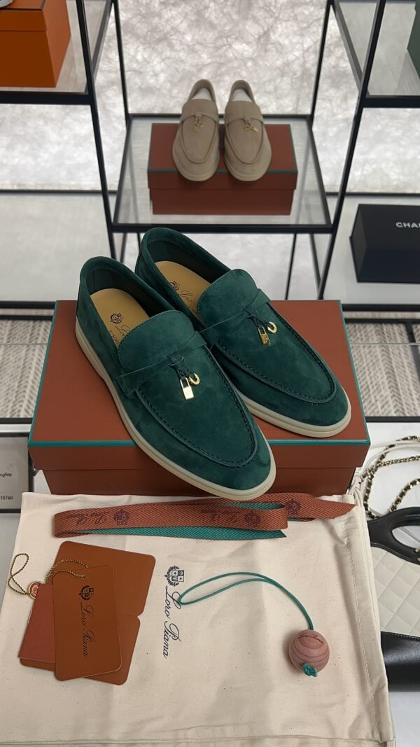 Loro Piana Summer Charms Walk Loafer Jazz Club (512H)