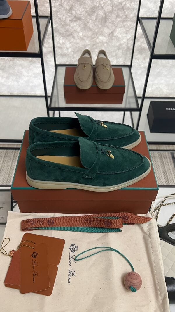 Loro Piana Summer Charms Walk Loafer Jazz Club (512H)