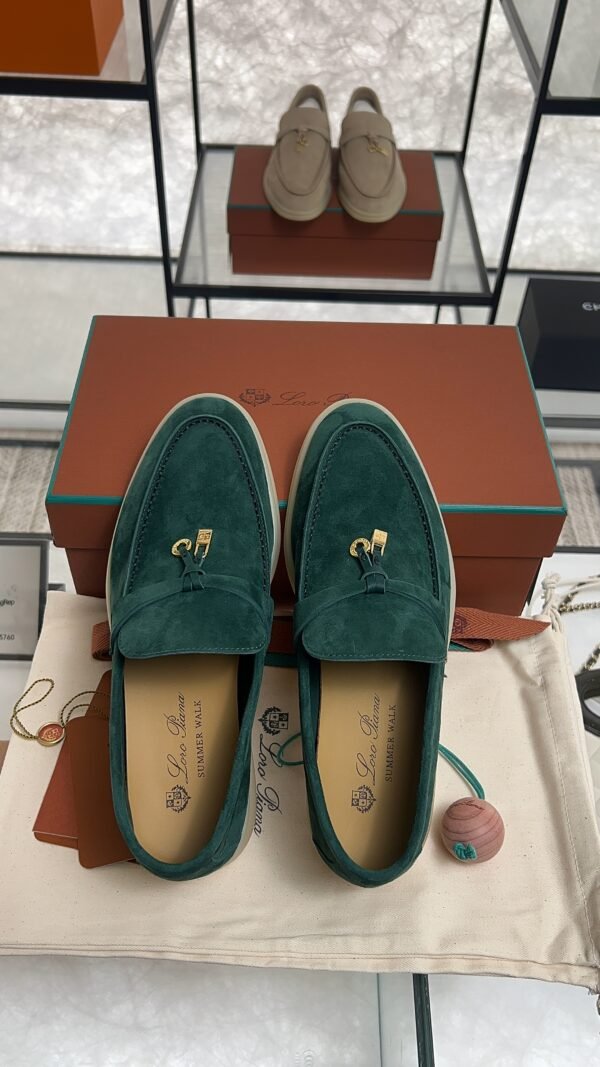 Loro Piana Summer Charms Walk Loafer Jazz Club (512H)