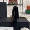 Chanel Caviar Quilted CC Turnlock Wallet On Chain WOC Black