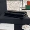 Chanel Caviar Quilted CC Turnlock Wallet On Chain WOC Black