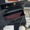 Chanel Caviar Quilted CC Turnlock Wallet On Chain WOC Black