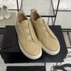 Zegna Triple Stitch Sneakers Men Light beige
