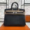 Hermes Birkin 25 Black Togo Palladium Hardware