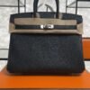 Hermes Birkin 25 Black Togo Palladium Hardware