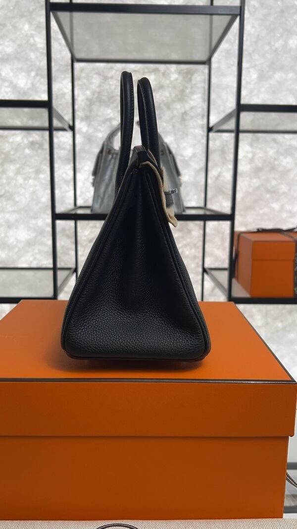 Hermes Birkin 25 Black Togo Palladium Hardware