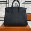 Hermes Birkin 25 Black Togo Palladium Hardware