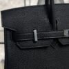 Hermes Birkin 25 Black Togo Palladium Hardware