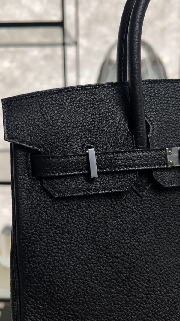 Hermes Birkin 25 Black Togo Palladium Hardware