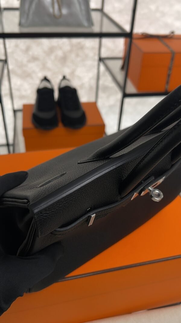Hermes Birkin 25 Black Togo Palladium Hardware