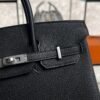 Hermes Birkin 25 Black Togo Palladium Hardware