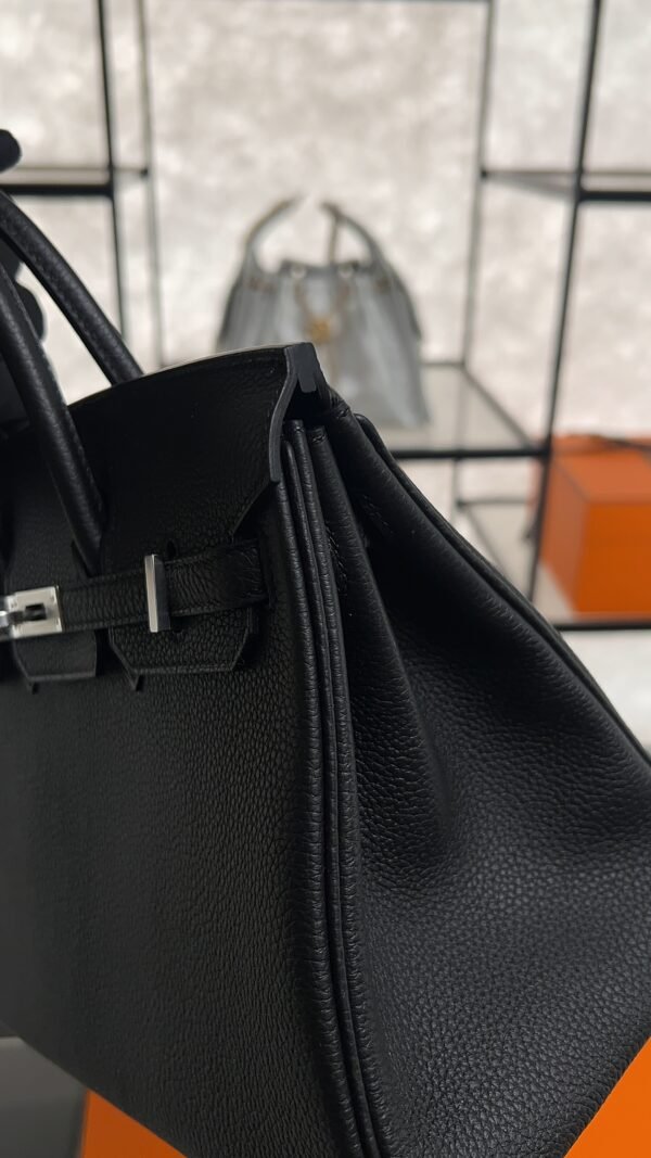 Hermes Birkin 25 Black Togo Palladium Hardware
