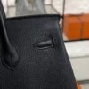 Hermes Birkin 25 Black Togo Palladium Hardware