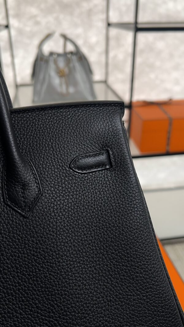 Hermes Birkin 25 Black Togo Palladium Hardware