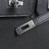 Hermes Birkin 25 Black Togo Palladium Hardware