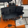 Hermes Birkin 25 Black Togo Palladium Hardware