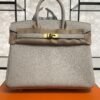 Hermès Birkin 25 Gris Perle Togo With Gold Hardware