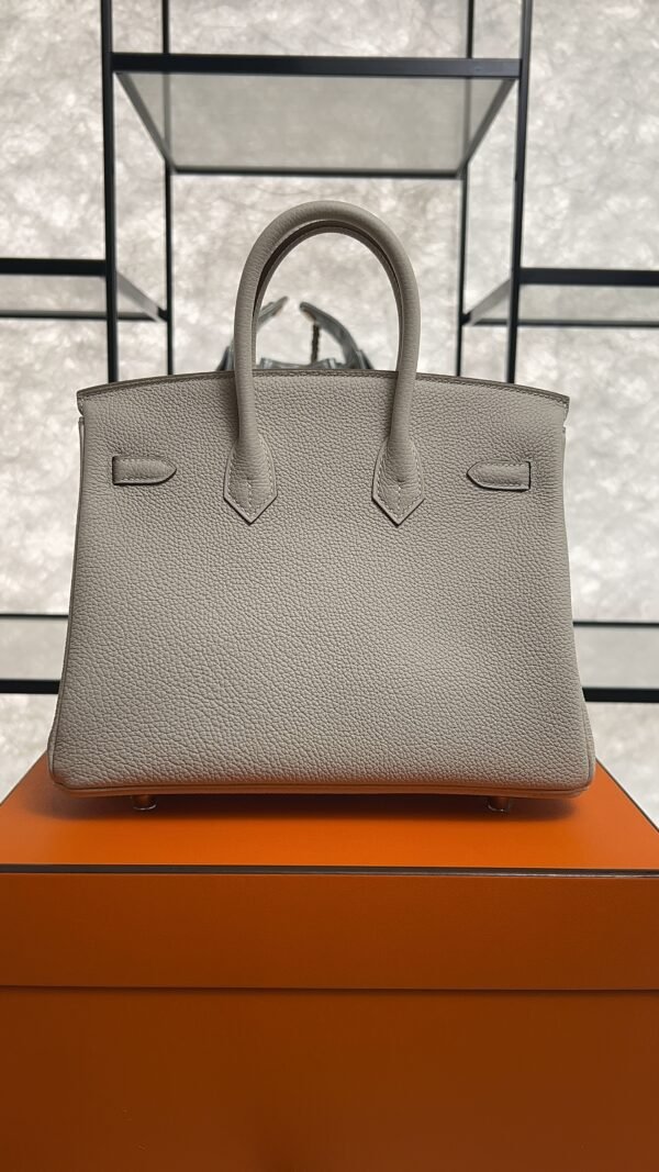 Hermès Birkin 25 Gris Perle Togo With Gold Hardware
