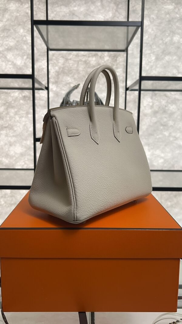 Hermès Birkin 25 Gris Perle Togo With Gold Hardware