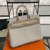 Hermès Birkin 25 Gris Perle Togo With Gold Hardware