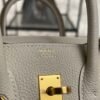 Hermès Birkin 25 Gris Perle Togo With Gold Hardware