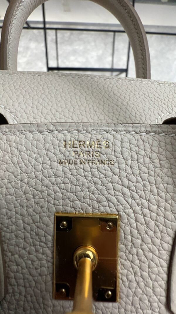 Hermès Birkin 25 Gris Perle Togo With Gold Hardware