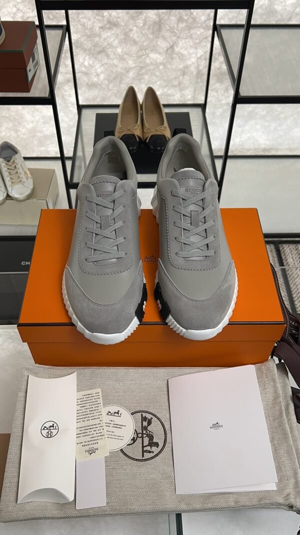 Hermès Bouncing sneaker gris Arctique