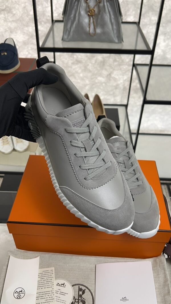 Hermès Bouncing sneaker gris Arctique