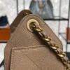 Chanel Caviar Quilted Mini  25 Handbag Beige
